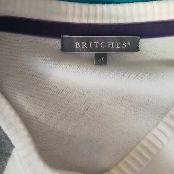 Britches v neck sweater - Picture 2 of 2